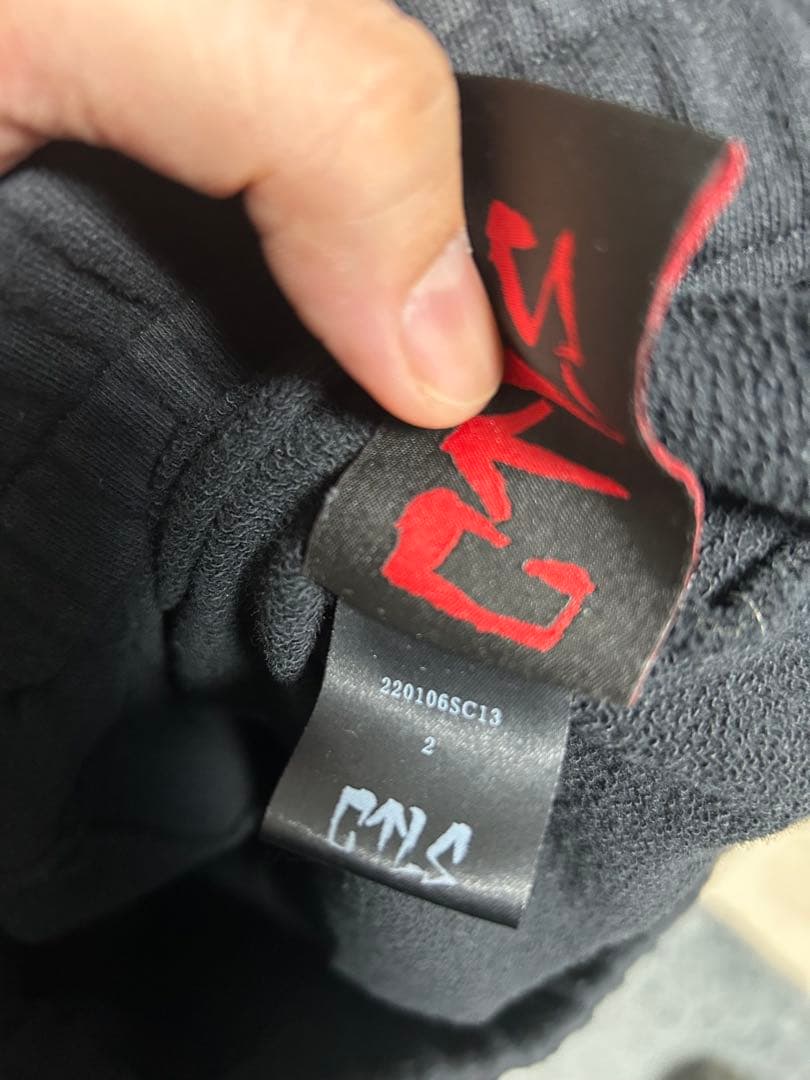 美品⭐️cvtvlist usual shorts 黒赤 サイズ2(L)