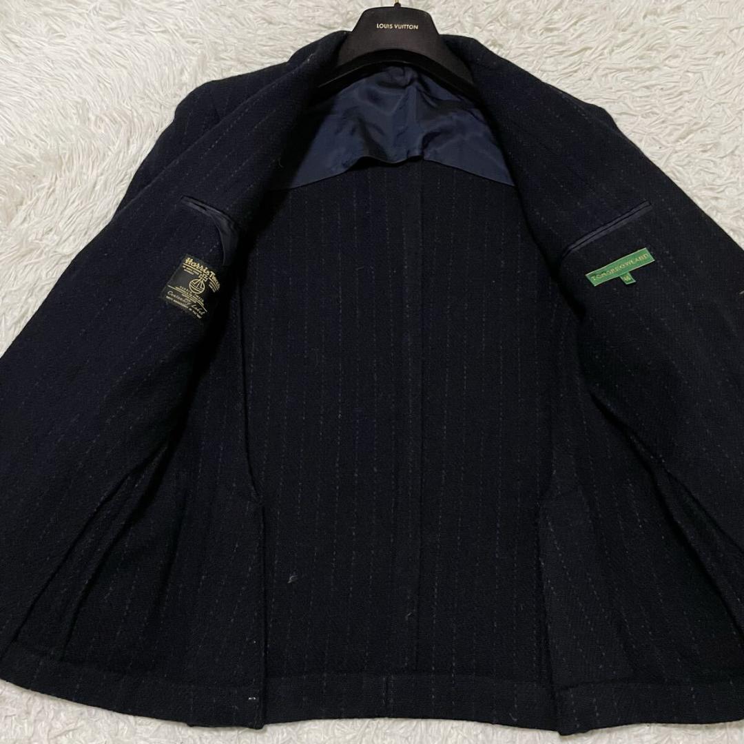 トゥモローランド ハリスツイードコラボ テーラードジャケット ネイビー ML相当