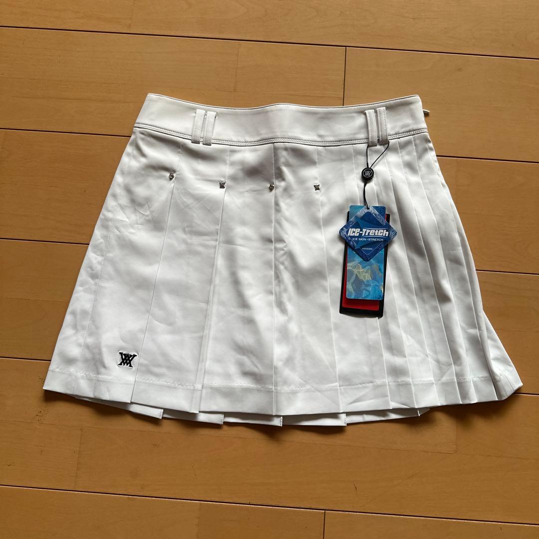 ANEW GOLF レディース ゴルフスカート M ホワイト