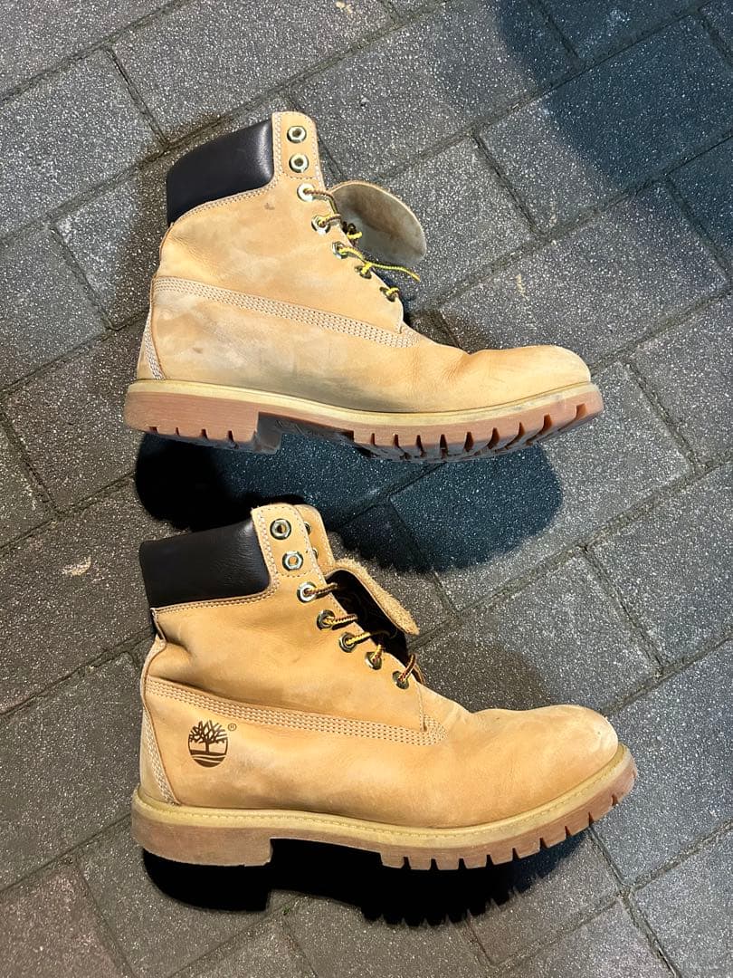 Timberland イエローブーツ 27