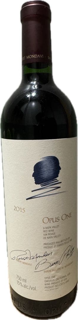 レッドワイン750ml OpusONE 2015ビンテージ　オパスワン