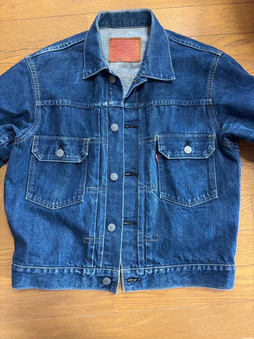 Levi's デニムジャケット 38インチ 71507 XX