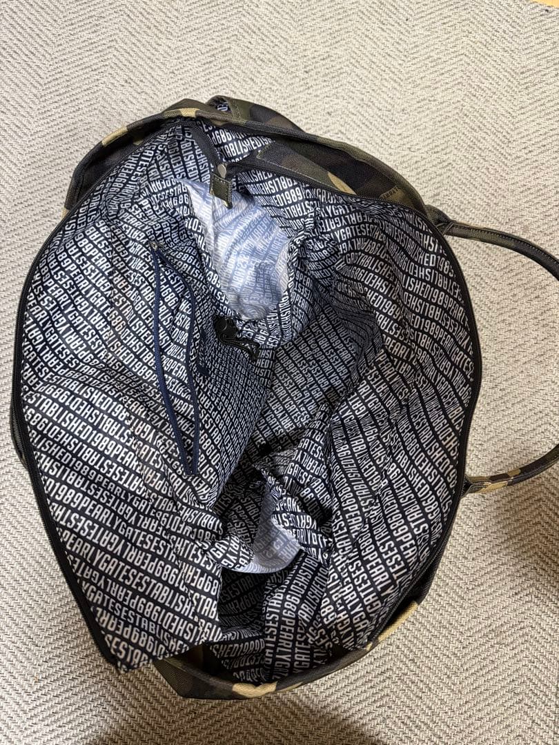 希少　完全完売品　パーリーゲイツ　迷彩　カモフラ　ロッカーバッグ　ボストン