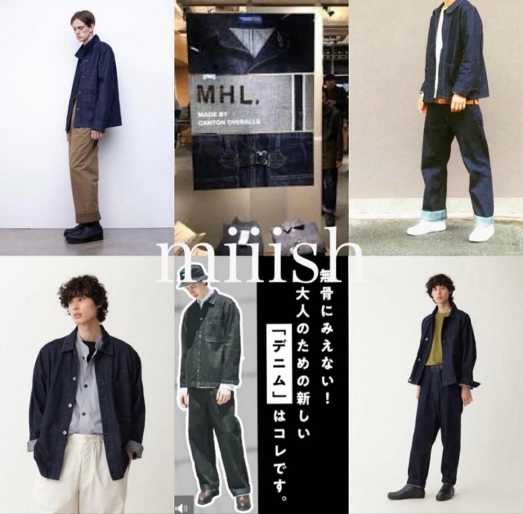 マーガレットハウエル×キャントン別注 デニムジャケット 4.8万 メンズ 40