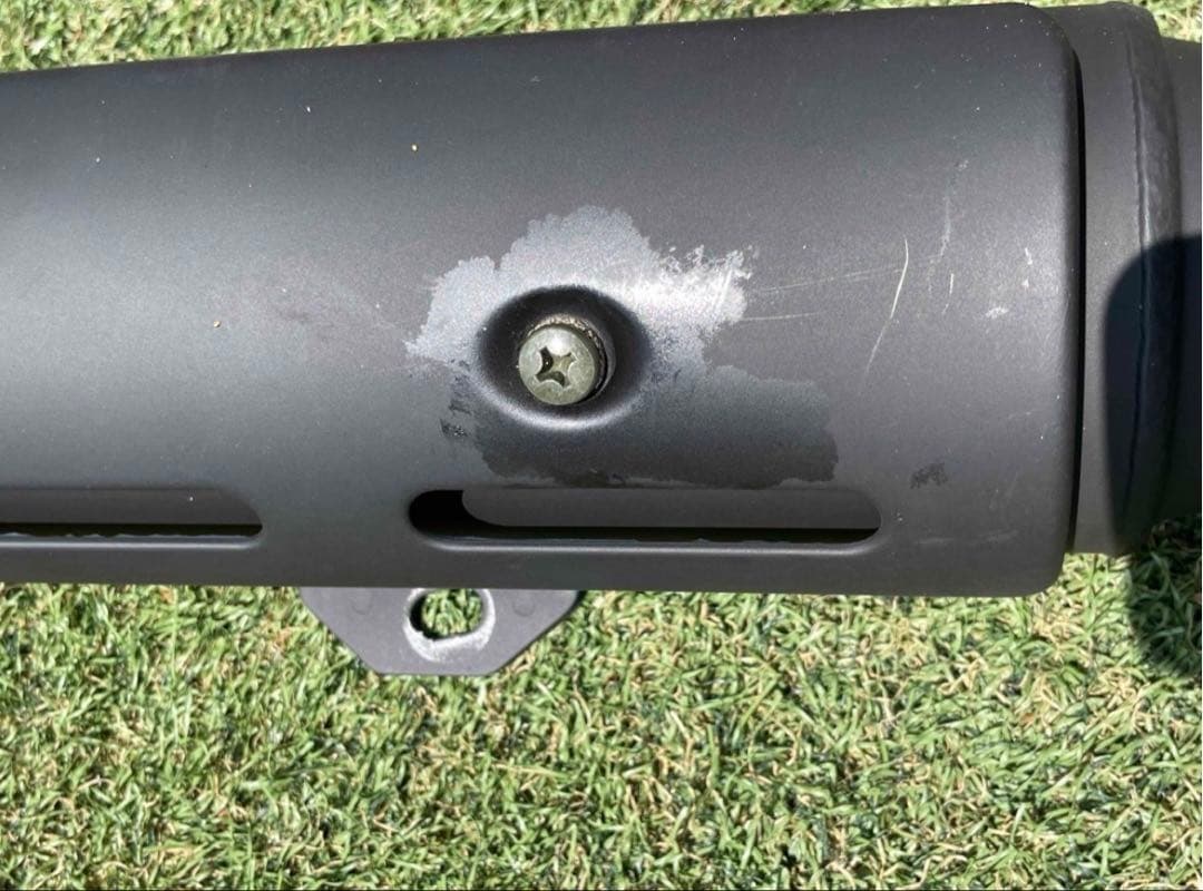 YAMAHA tw225 純正　マフラー　サイレンサー　ガスケット&ボルト付き