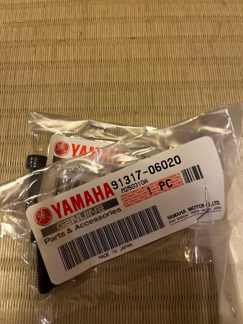 YAMAHA tw225 純正　マフラー　サイレンサー　ガスケット&ボルト付き