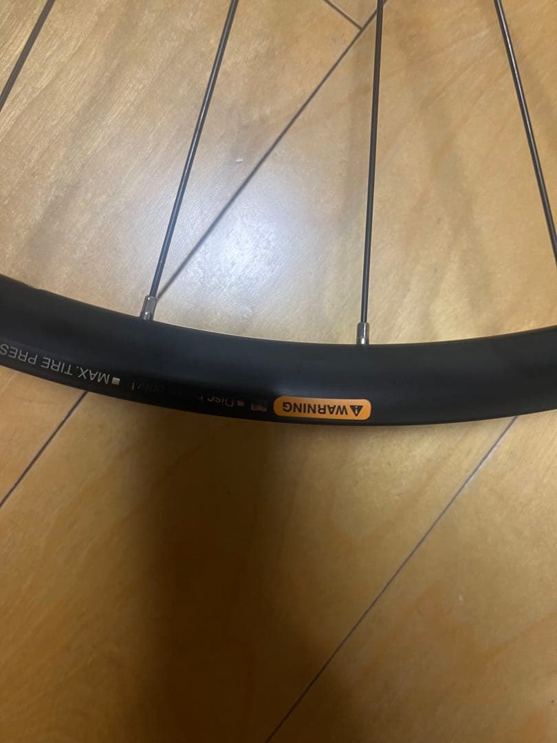 シマノ　ロードバイク　ディスクホイール　フロント