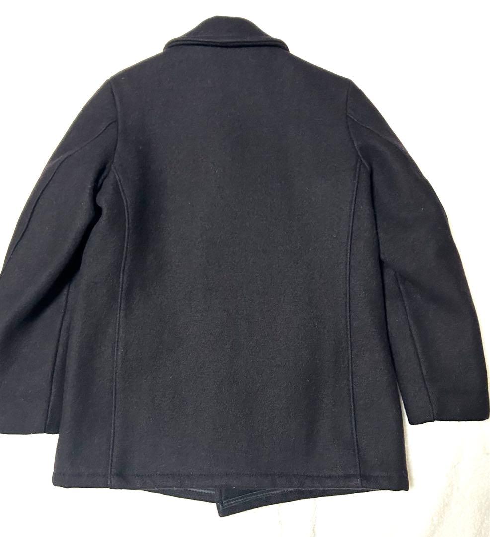 美品　Schott ピーコート ダブル キルティング　740N 黒　USA L