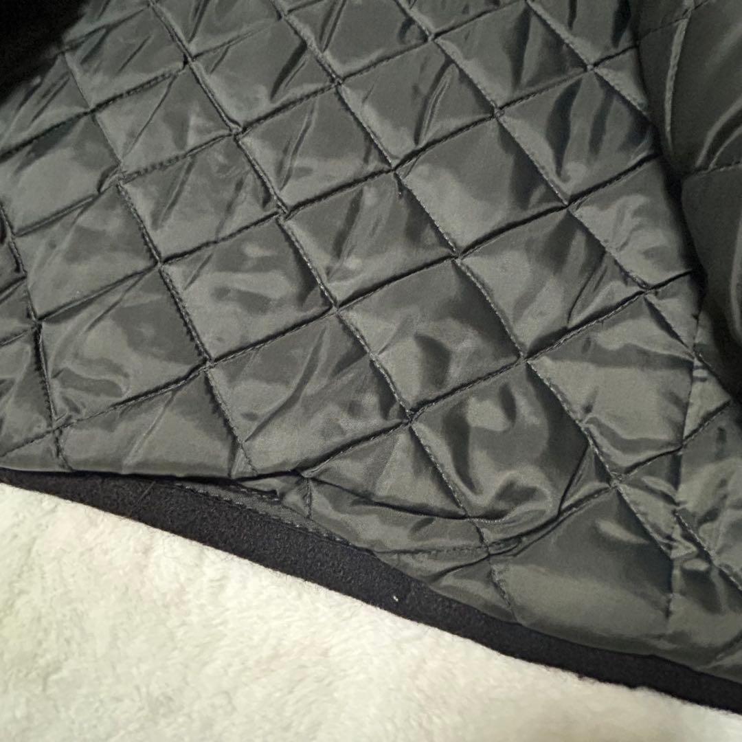 美品　Schott ピーコート ダブル キルティング　740N 黒　USA L