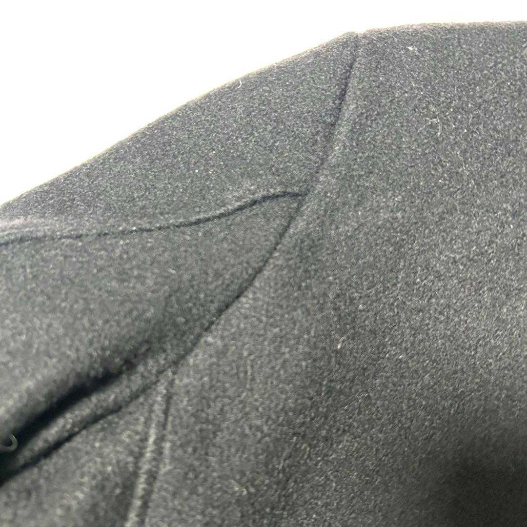 美品　Schott ピーコート ダブル キルティング　740N 黒　USA L