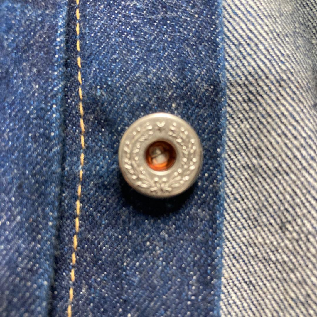 シュガーケーン 大戦 1st デニム ジャケット 月桂樹 濃紺 希少 506xx