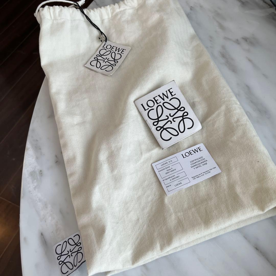 LOEWE ハンモック　スモール　ライトブルー 2wayショルダーバッグ