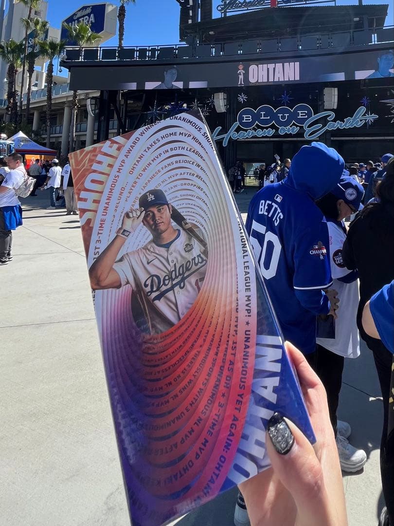 大谷翔平 MVP ボブルヘッド ドジャース　2025/4/2 球場配布品