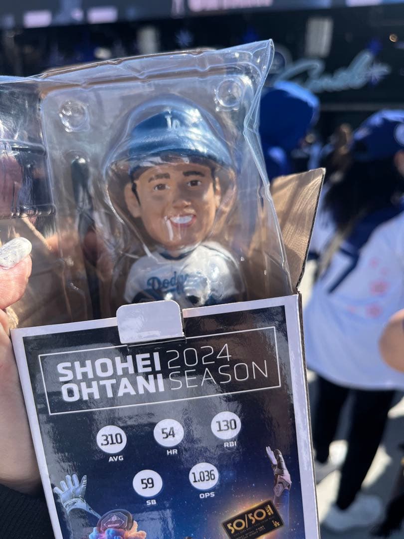 大谷翔平 MVP ボブルヘッド ドジャース　2025/4/2 球場配布品