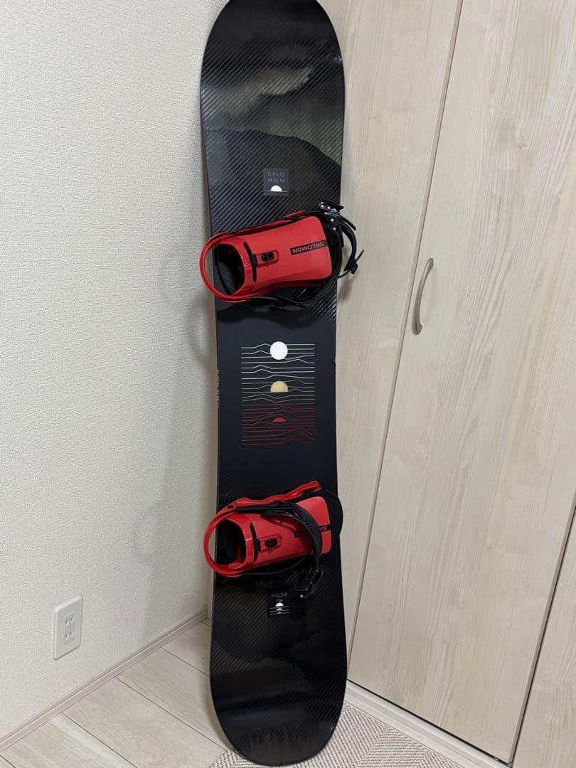 SALOMON サロモン PULSE 156 ビンディング ケース付