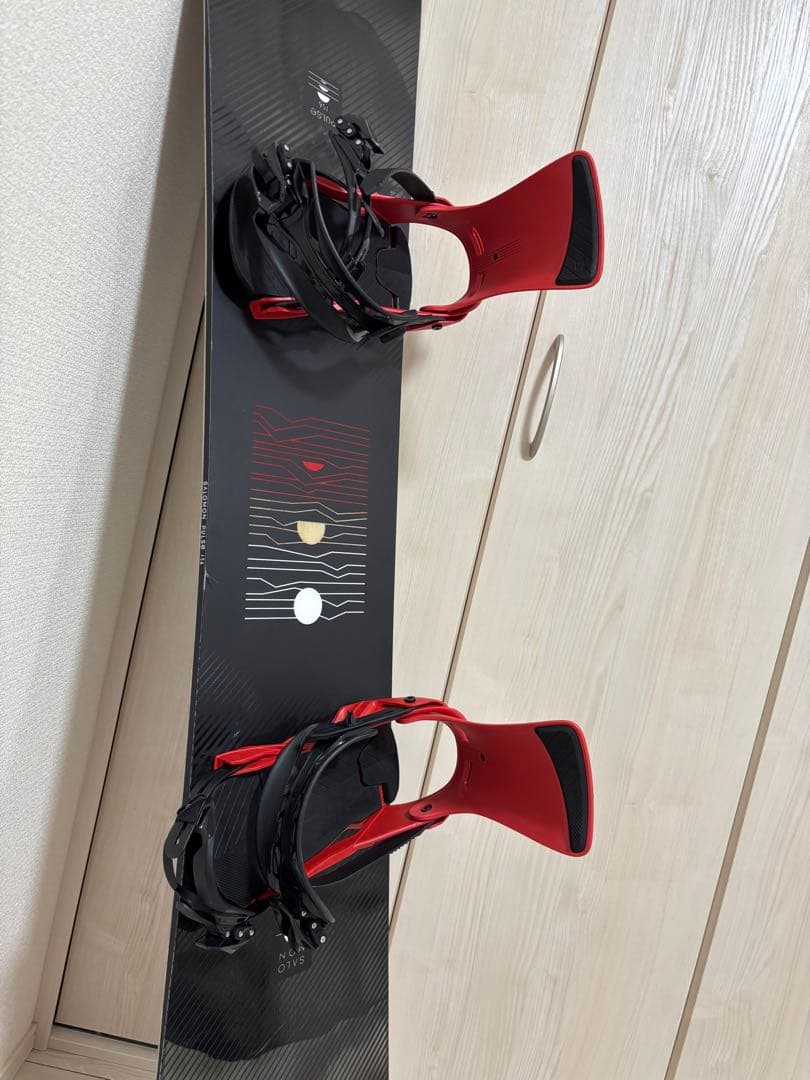 SALOMON サロモン PULSE 156 ビンディング ケース付