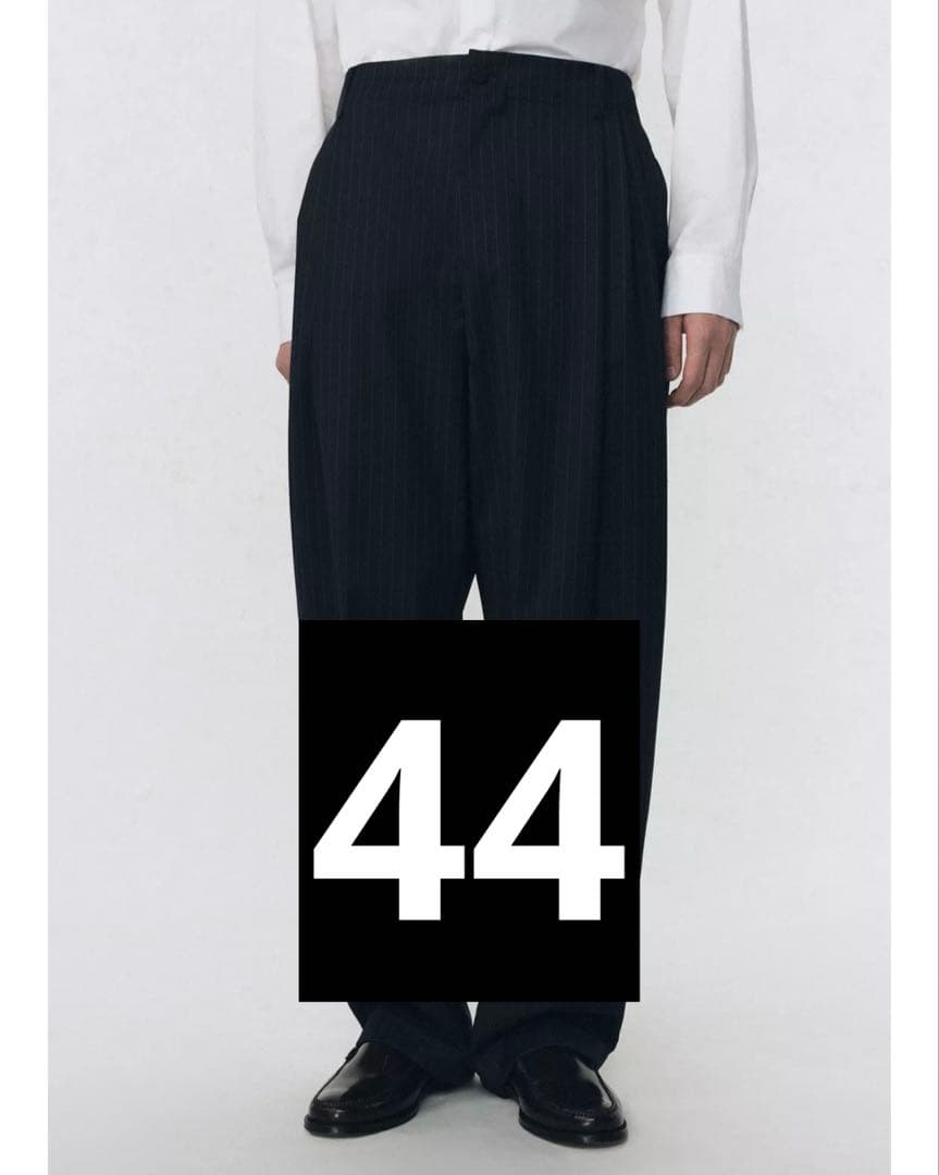 OSHIOTSUKI ZARA ピンストライプ柄スーツパンツ 44 スラックス
