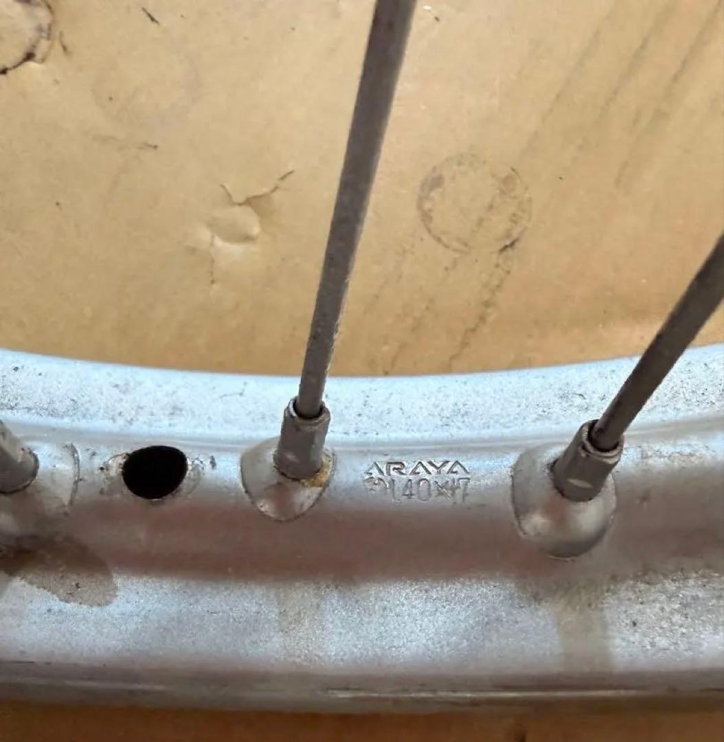 CB50Jフロントホイール ディスク付き値下げしました