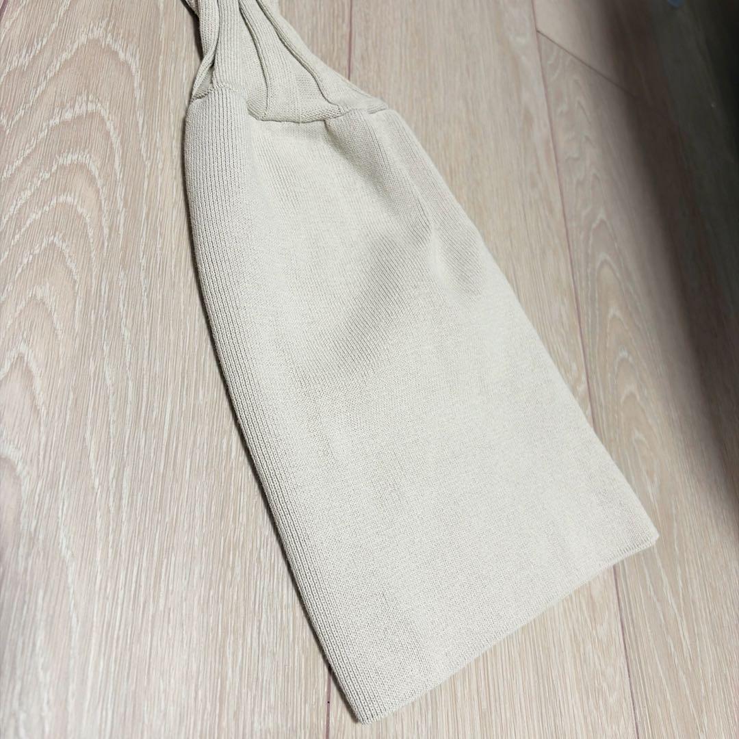 アニュアンス anuans ベルスリーブリブワンピース