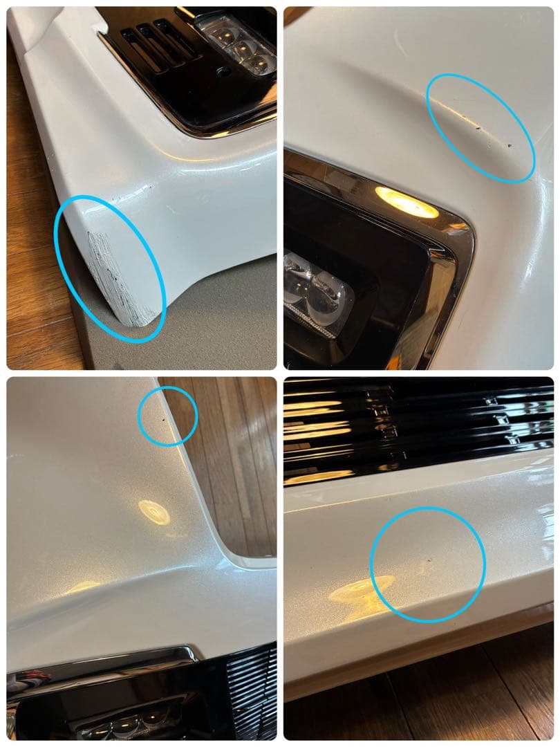 0717 ホンダ　N-BOX カスタム　フロントバンパー　グリルセット. JF3