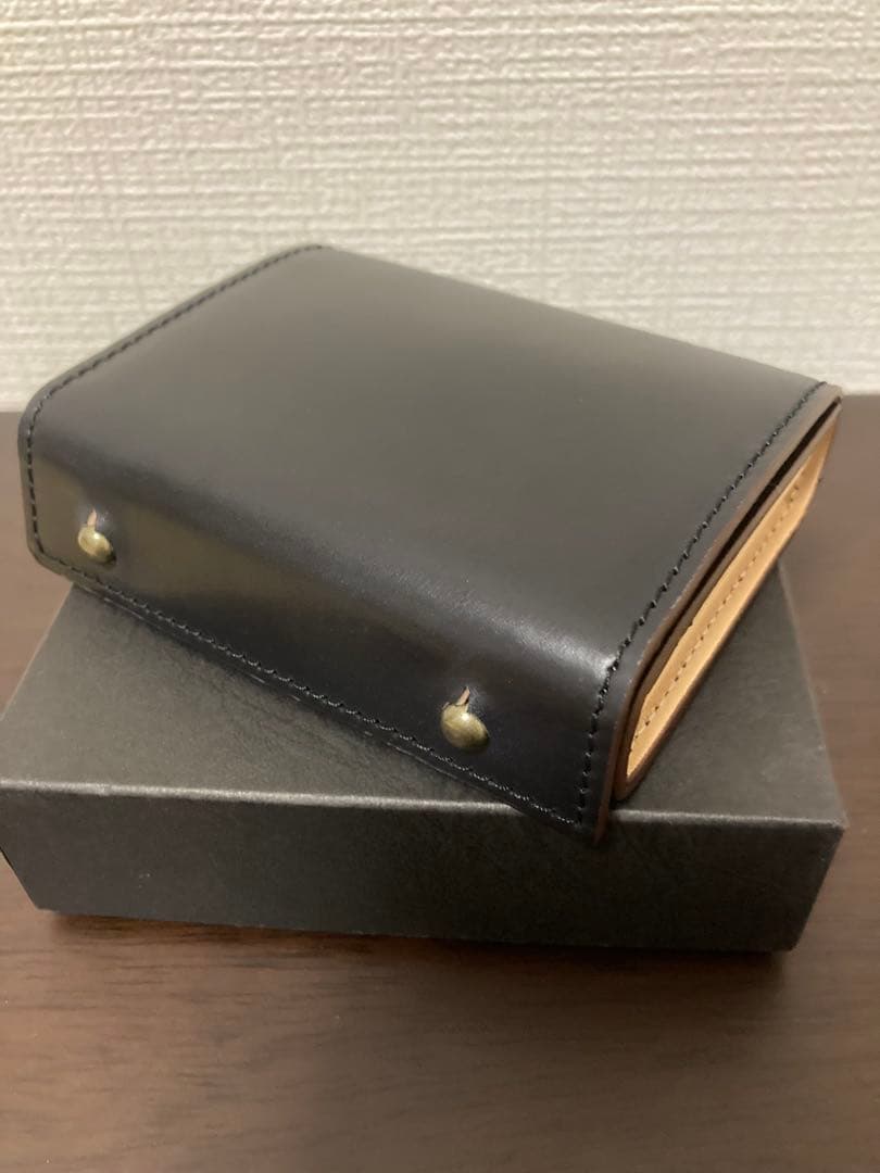 新品未使用　エムピウ　millefoglie2 CORDOVAN27 black