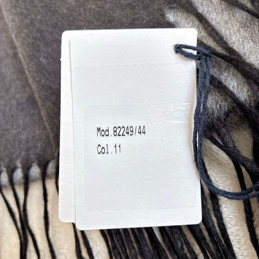 PIACENZA ピアチェンツァ リバーシブルマフラー　シルク　カシミヤ