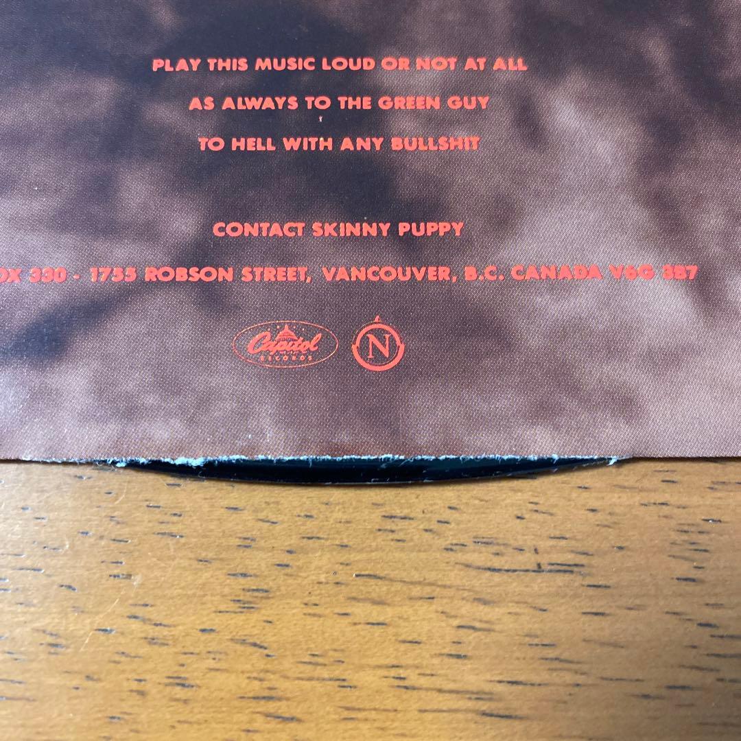 【希少盤】Skinny Puppy / VIVIsectVI　インダストリアル