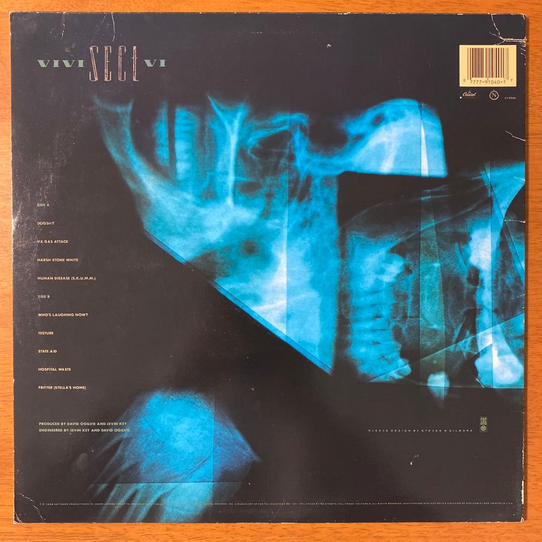 【希少盤】Skinny Puppy / VIVIsectVI　インダストリアル