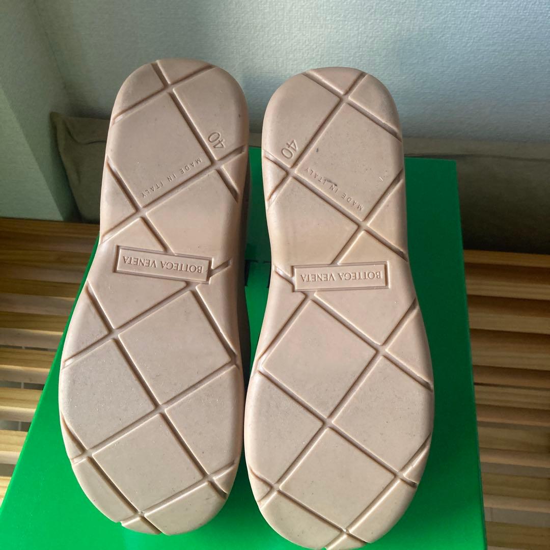 Bottega Venetia パドルブーツベージュ40ザパドル　ボッテガ