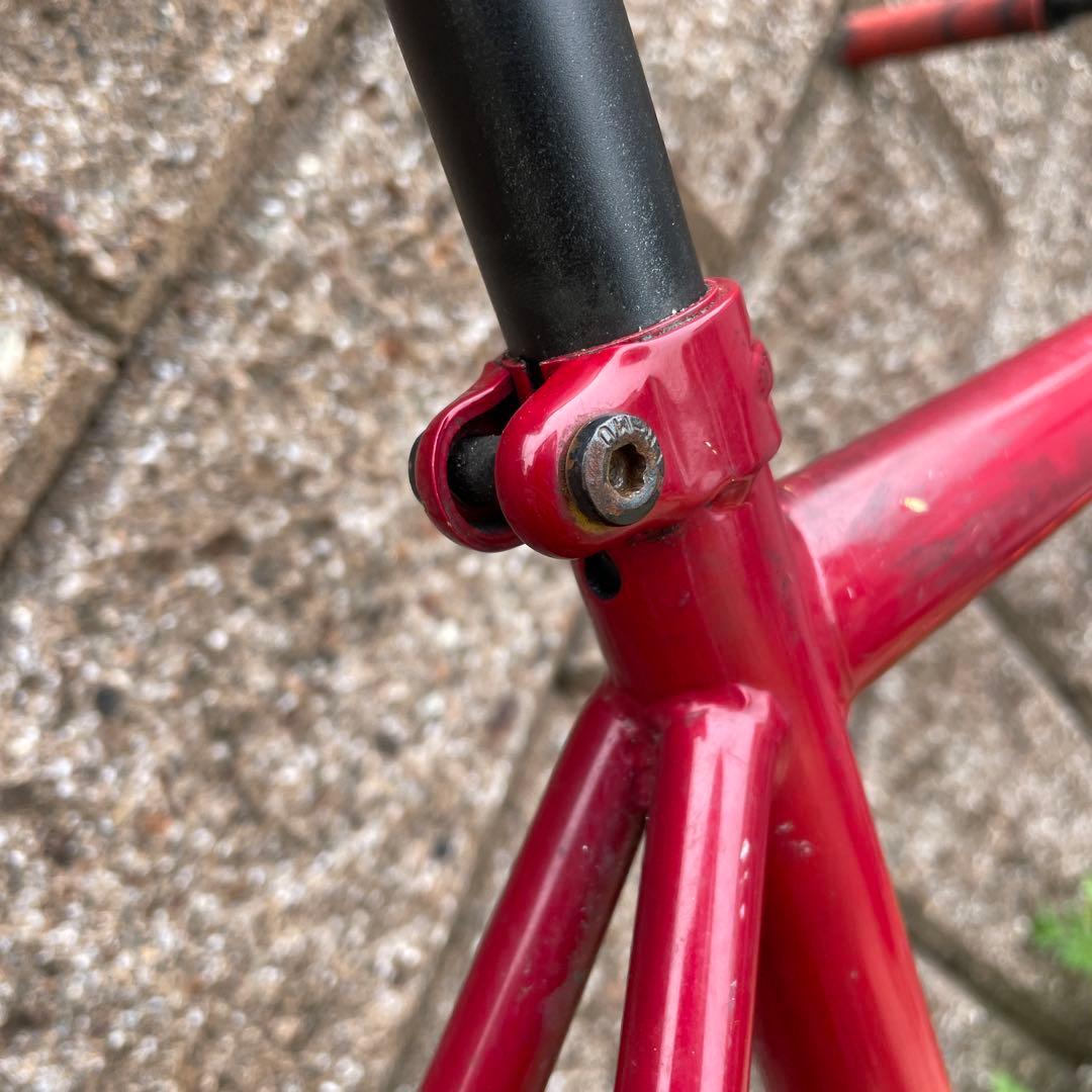 【直接引き取り】SCHWINN シングルスピードバイク レッド 700x35c