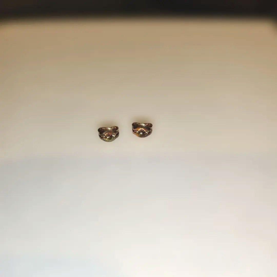 COCOSHNIK K10 ダイヤピアス ジュエリーボックス付き