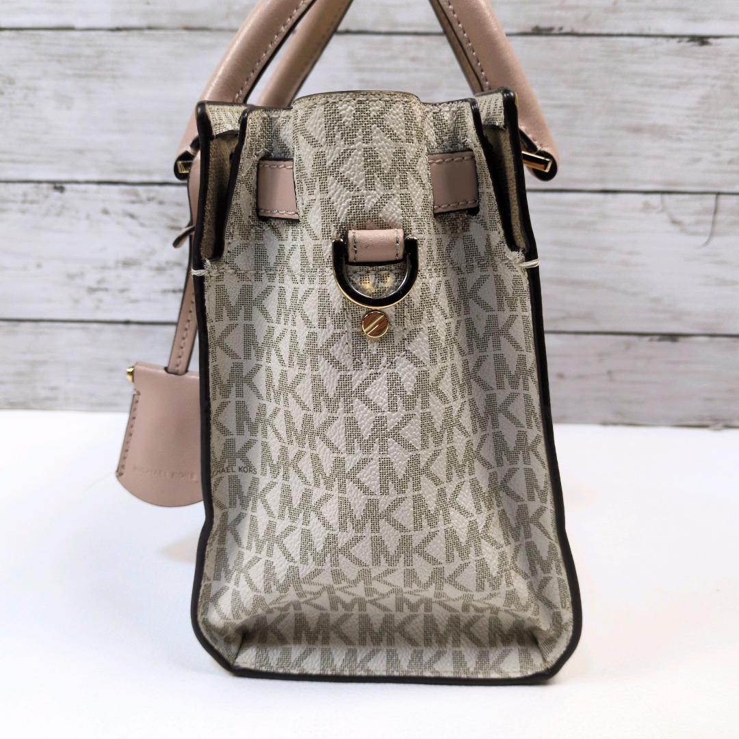 マイケルコース ショルダーバッグ ヌーボー ハミルトン ピンク 2way