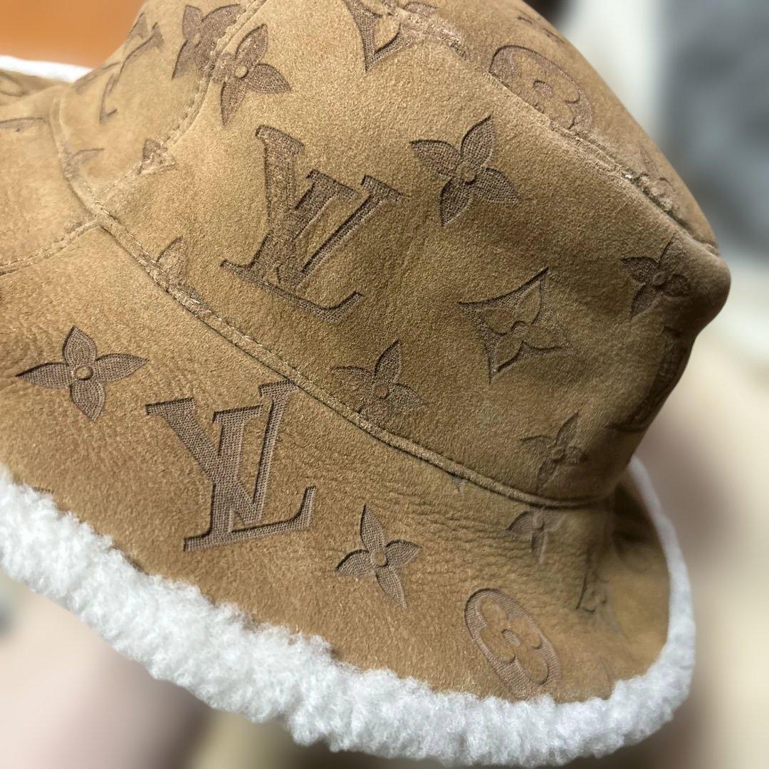 ルイヴィトン LOUIS VUITTON シャポー モノグラム バケットハット