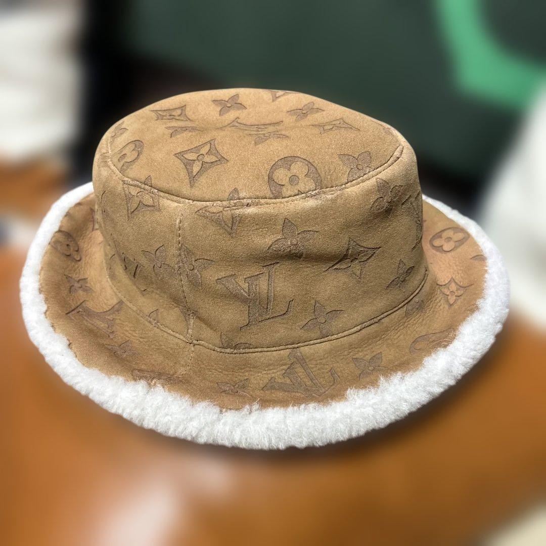 ルイヴィトン LOUIS VUITTON シャポー モノグラム バケットハット