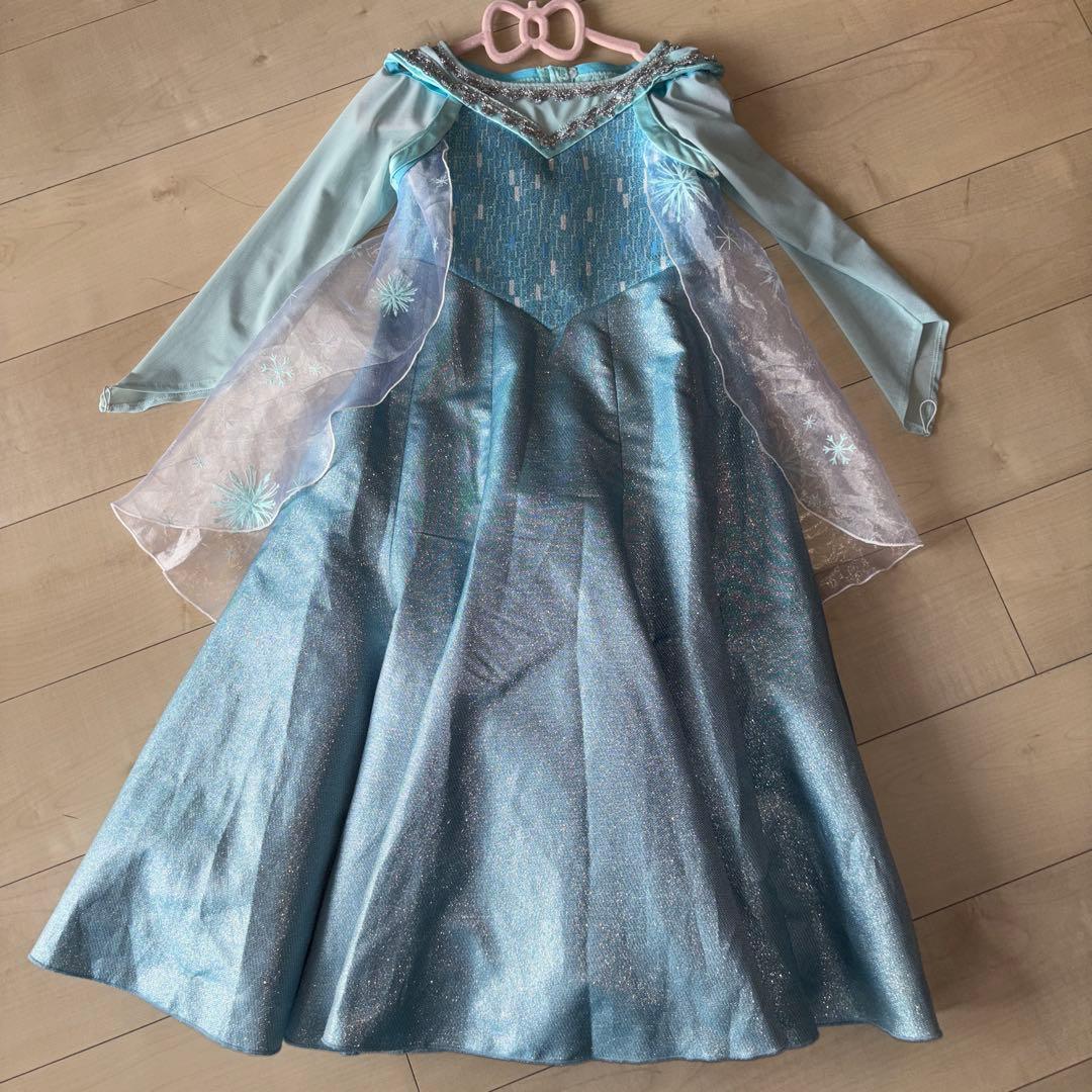 エルサ　ドレス　120cm ビビディバビディブティック