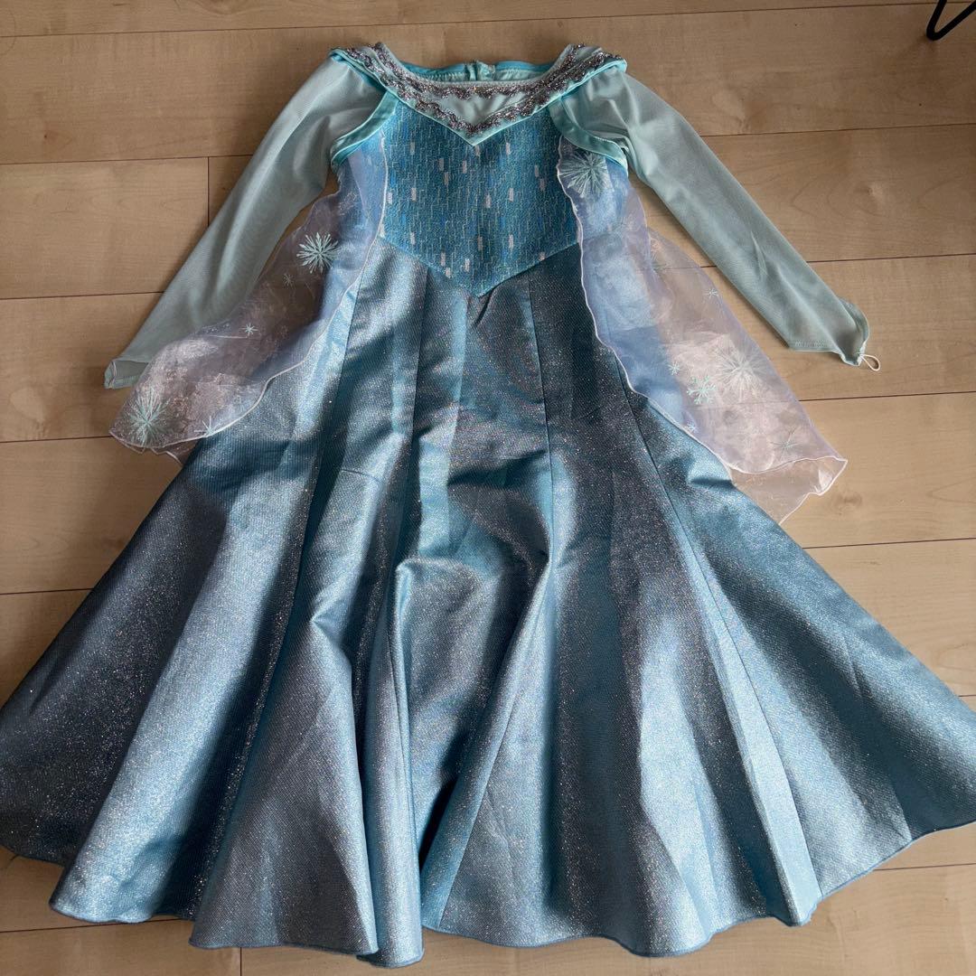 エルサ　ドレス　120cm ビビディバビディブティック
