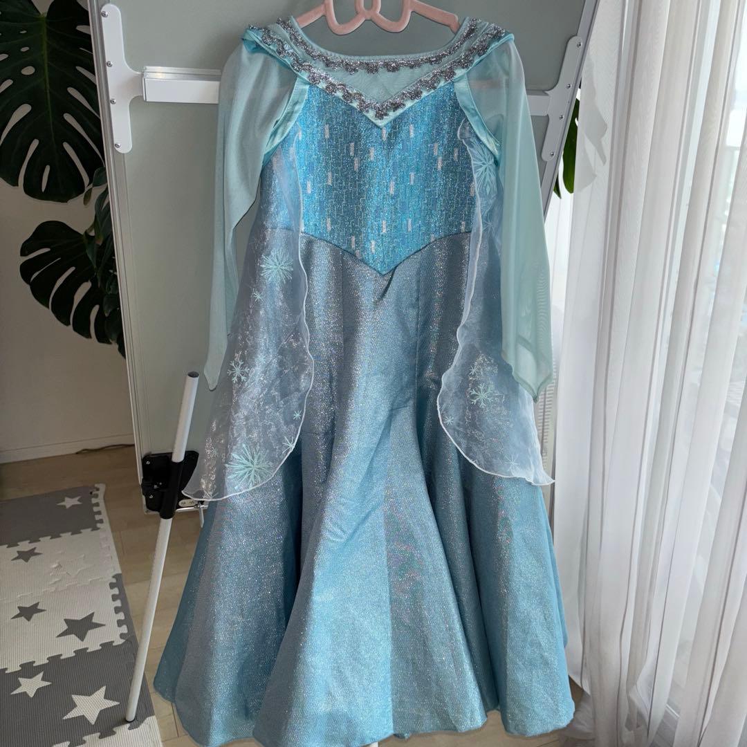 エルサ　ドレス　120cm ビビディバビディブティック