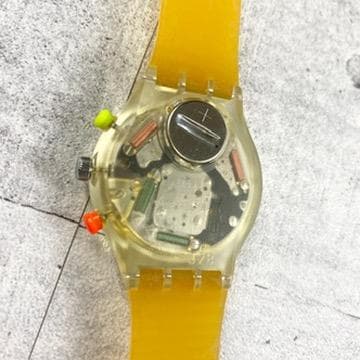 極美品 スウォッチ クロノグラフ JELLY STAG SCK104 1993年