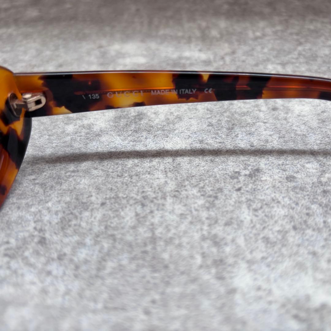 GUCCI グッチ サングラス GG2420 ベッコウ ブラウン オーバル 細め