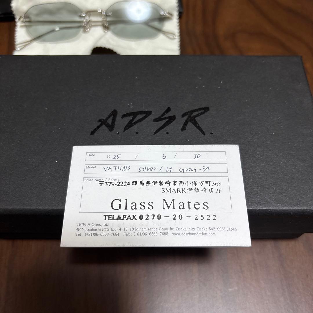 ADSR VATH03 サングラス silver / Lt. Gray-54