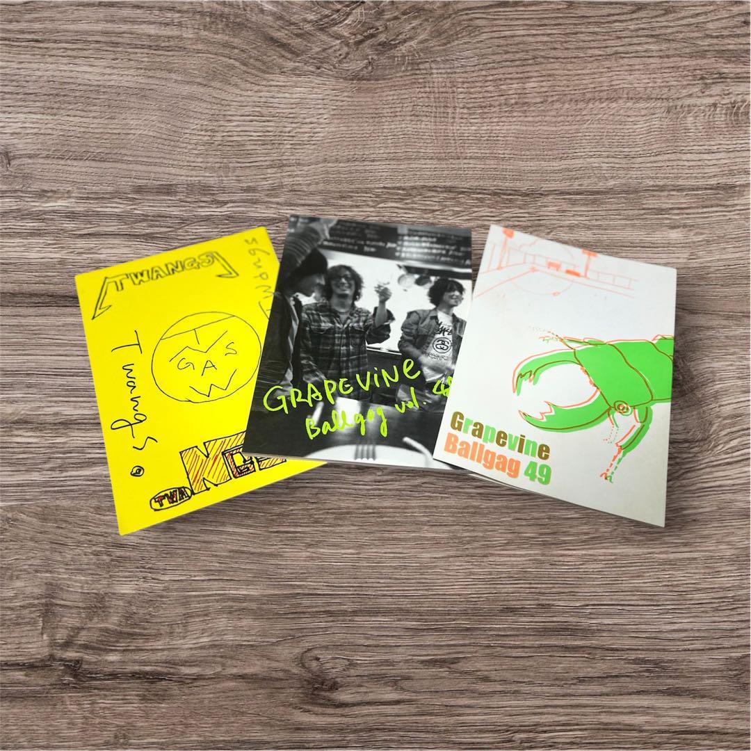 《初期》grapevineファンクラブ会報36冊+α