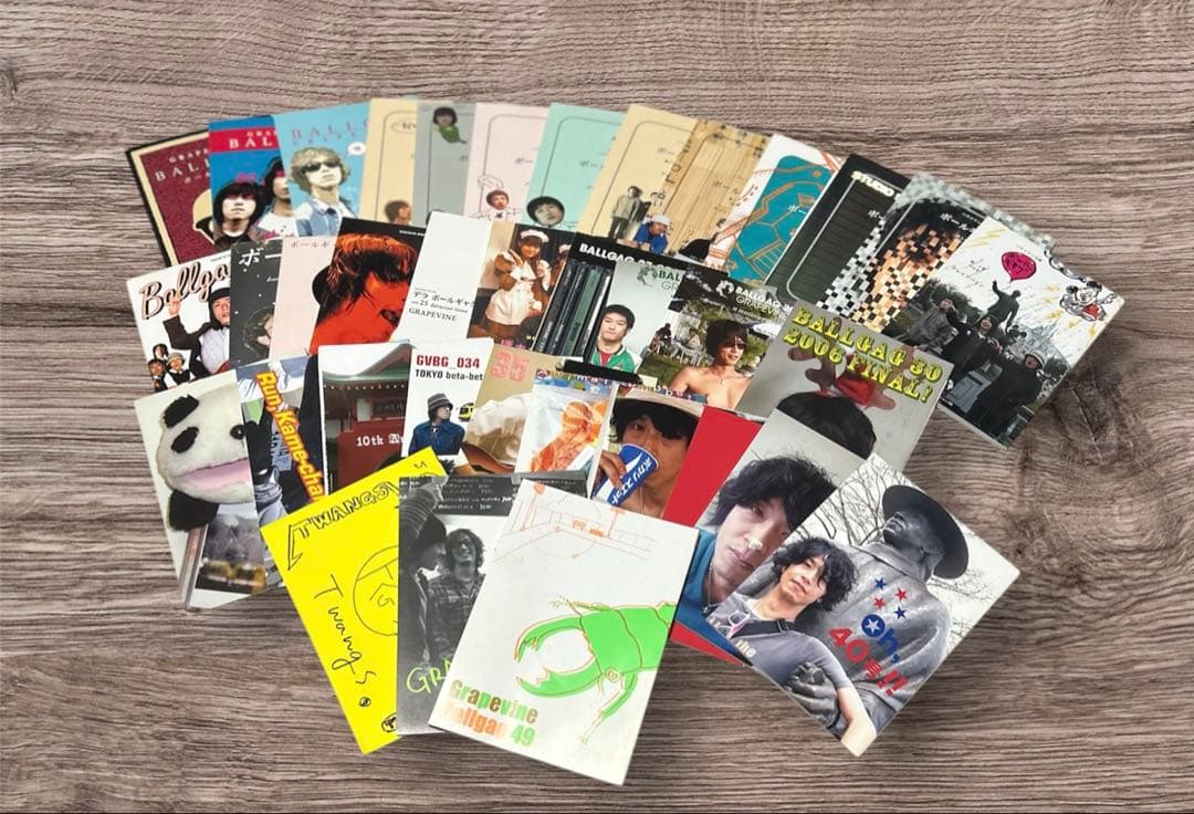 《初期》grapevineファンクラブ会報36冊+α