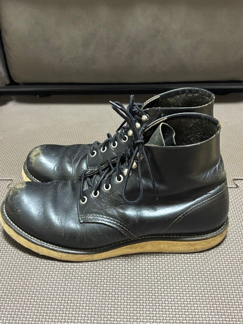 は*る様 90'sRed Wing Shoes ワークブーツ　黒