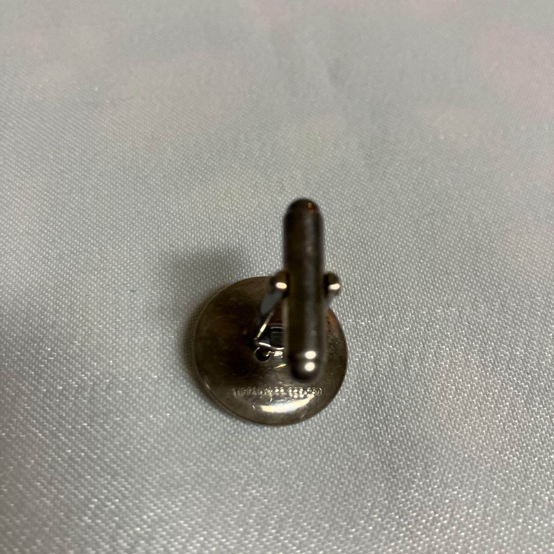 Tiffany & Co. ボタン型カフリンクス　SV925/750