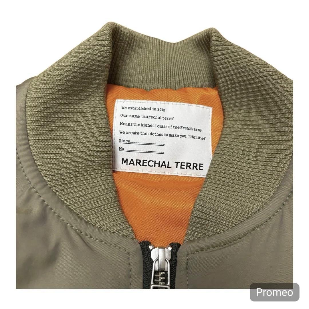 新品同様❇️定価4.2万MARECHAL TERRE ボア切替 MA-1風ブルゾン