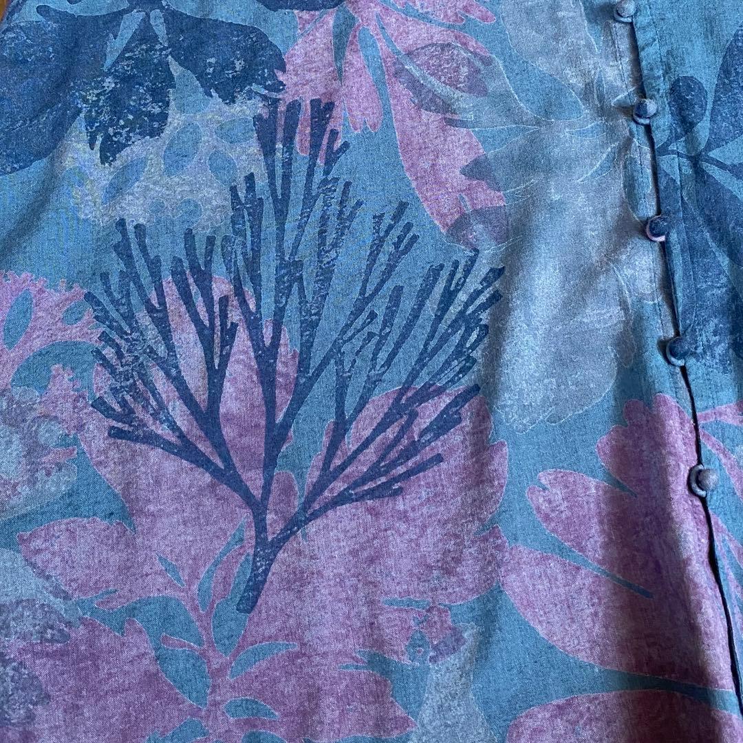 ババグーリ 「海藻」チュニックブラウス　羽織　ヨーガンレール