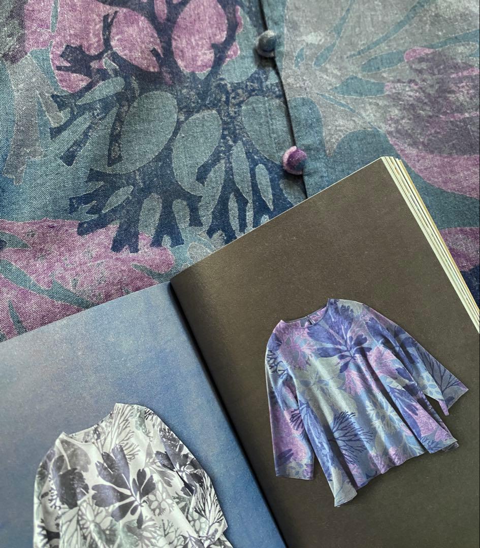 ババグーリ 「海藻」チュニックブラウス　羽織　ヨーガンレール