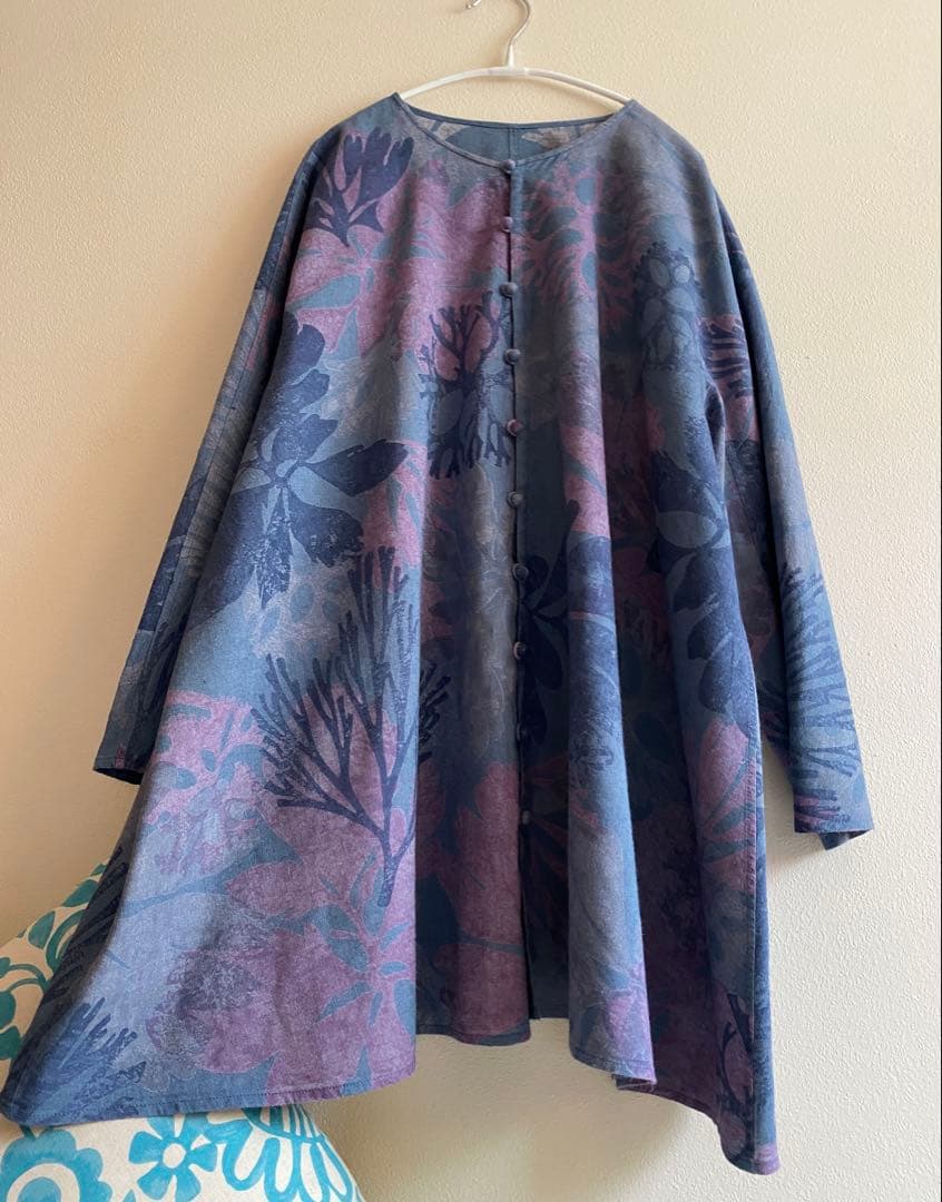 ババグーリ 「海藻」チュニックブラウス　羽織　ヨーガンレール