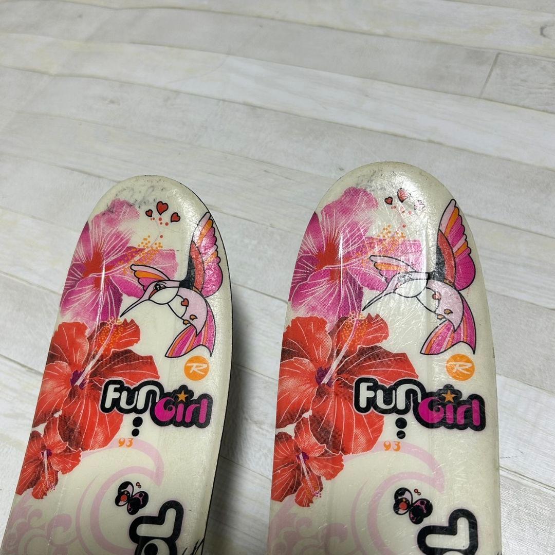 子どもスキーセット　Rossignol Fun Girl スキー板 訳あり