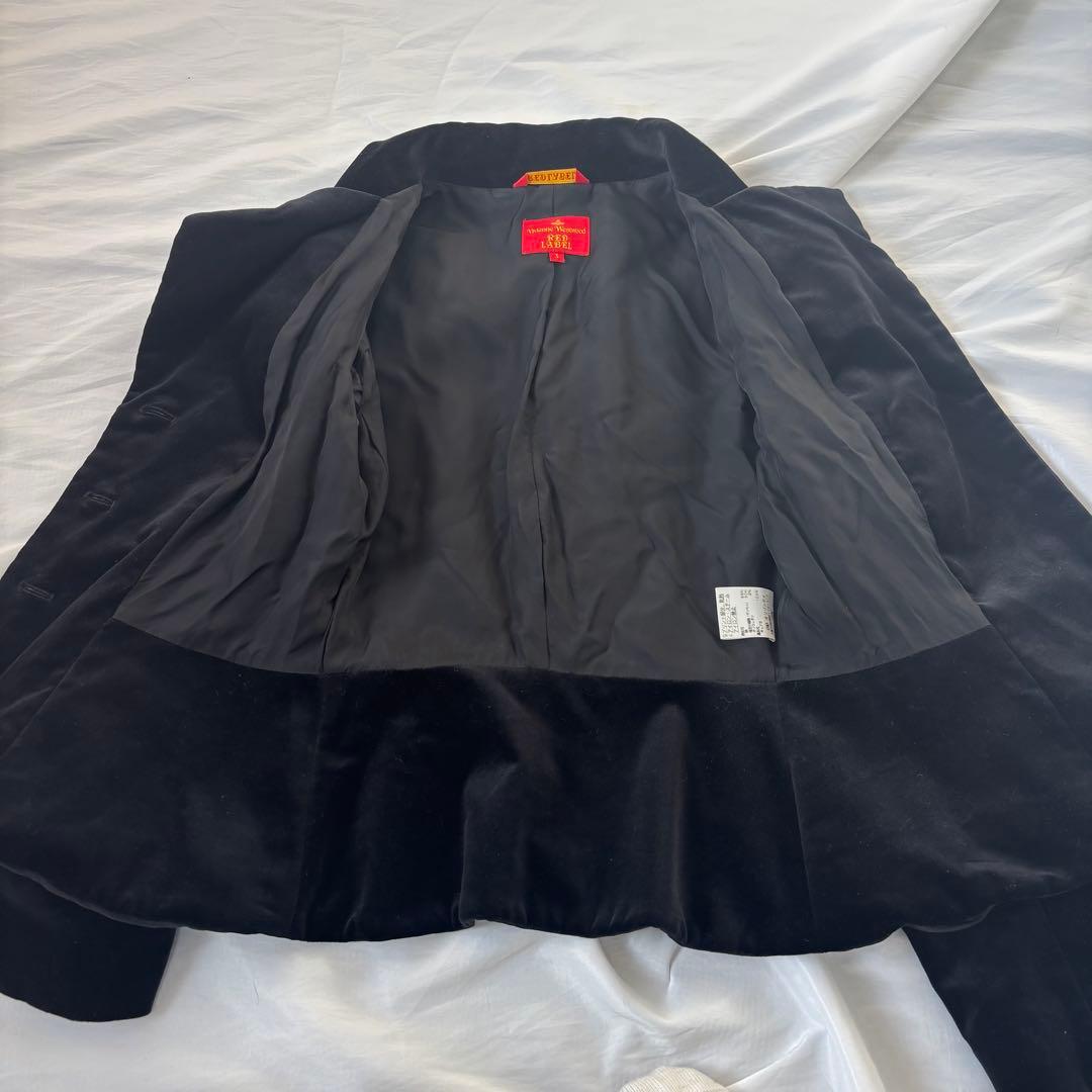 希少 金ボタン ヴィヴィアンウエストウッド ベッティーナジャケット ベロア 別珍